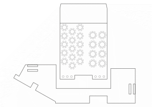 Neuer Burgsaal – Bankett (mit Bühne)