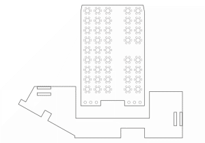 Neuer Burgsaal – Bankett (ohne Bühne)