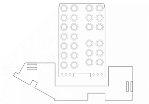 Neuer Burgsaal – Bankett (ohne Bühne)